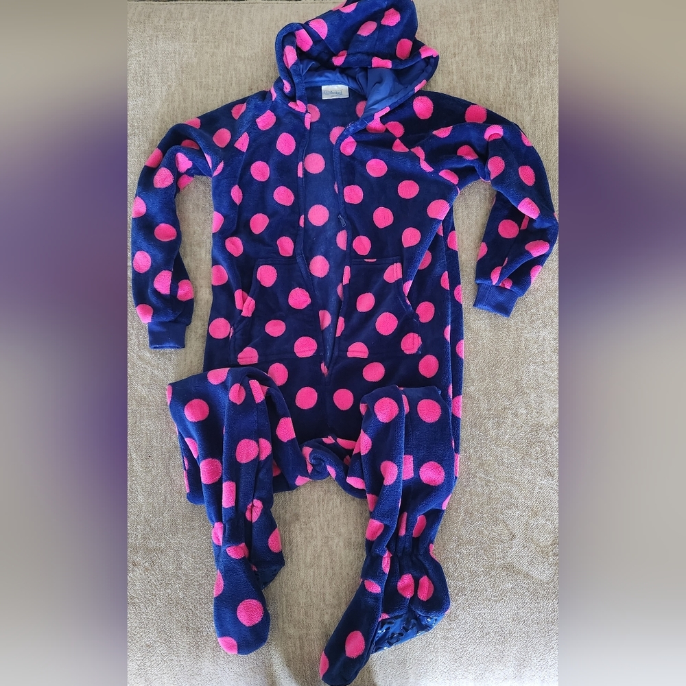 Footed pajama size Large kids
